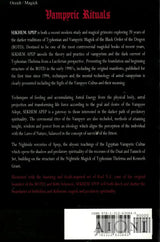 Sekhem Apep – Typhonian Vampyre Magick Kirjat