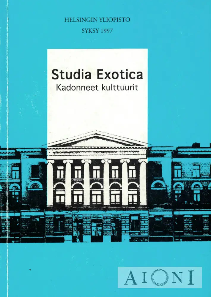 Studia Exotica – Kadonneet kulttuurit Kirjat