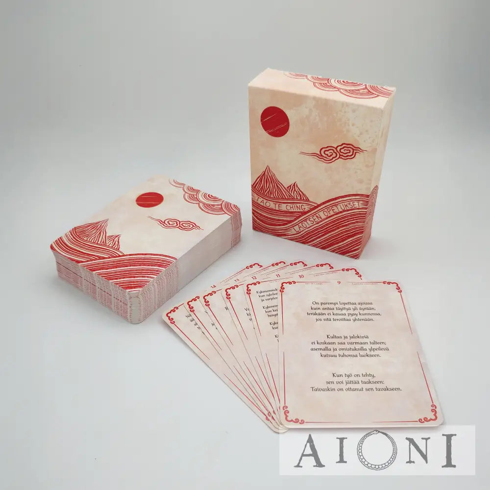 Tao te ching – Laotsen opetukset -korttipakka Kortit
