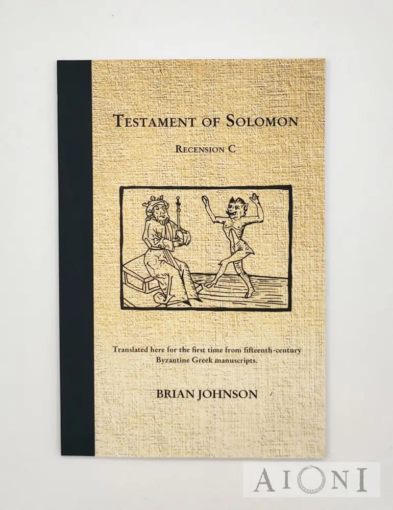 Testament Of Solomon Kirjat