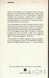 The American Mind - Kirjat