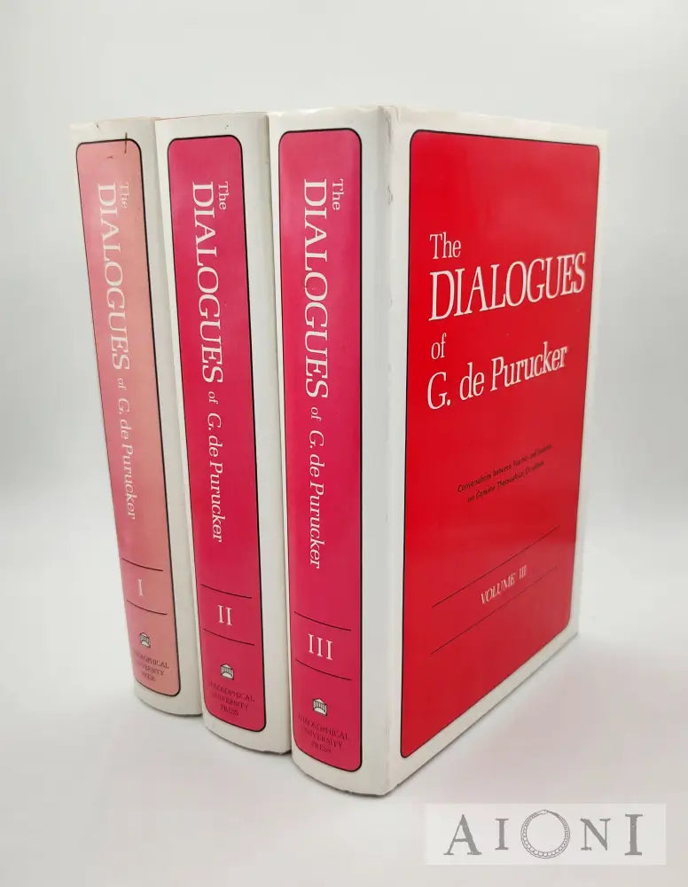 The Dialogues Of G. De Purucker I-Iii Kirjat