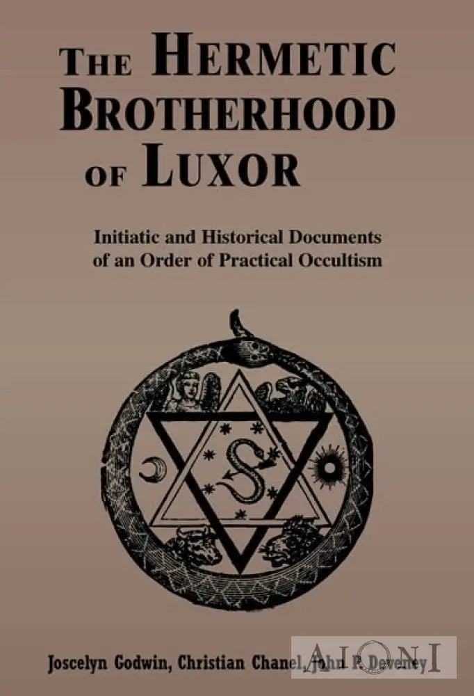 The Hermetic Brotherhood Of Luxor Kirjat