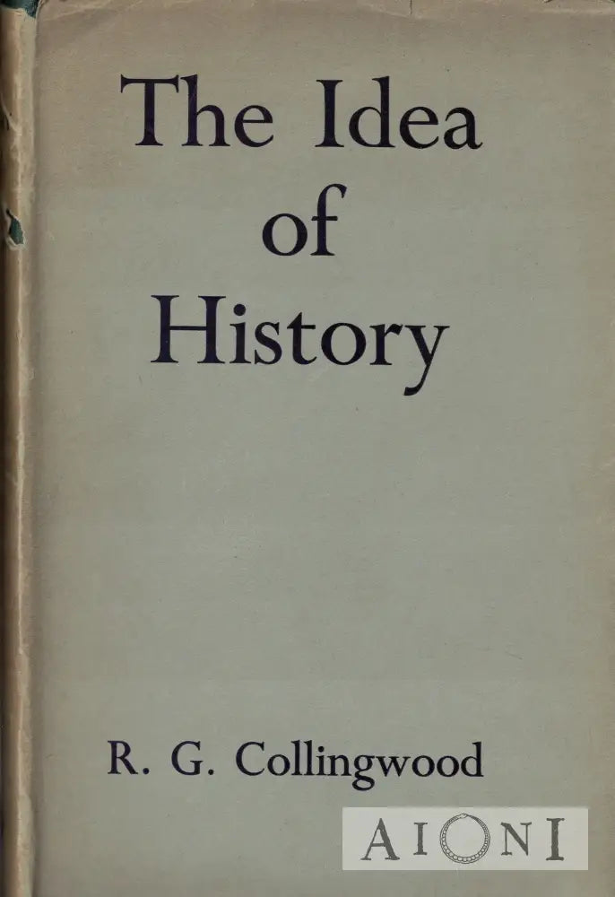 The Idea Of History Kirjat