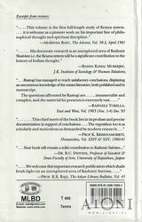 The Krama Tantricism of Kashmir (Vol. 1) - Kirjat