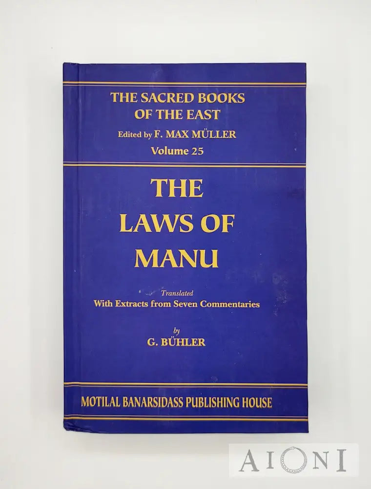 The Laws Of Manu Kirjat