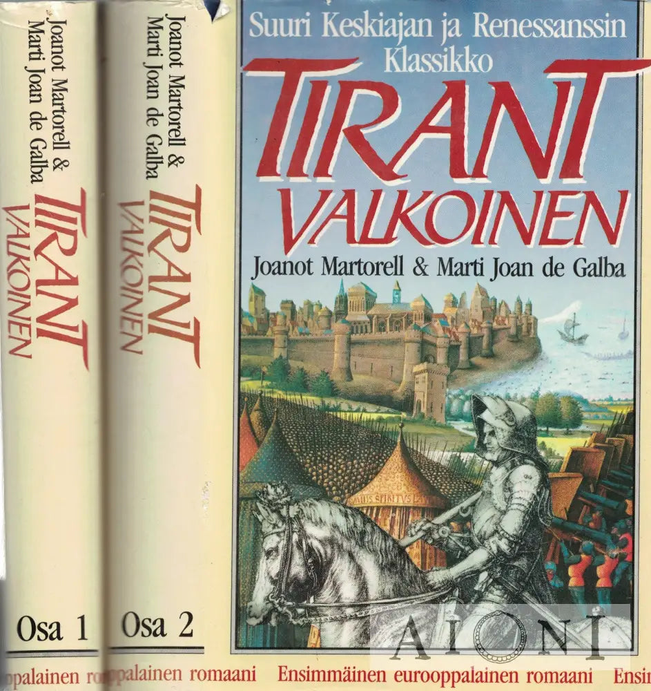 Tirant Valkoinen 1 & 2 Kirjat