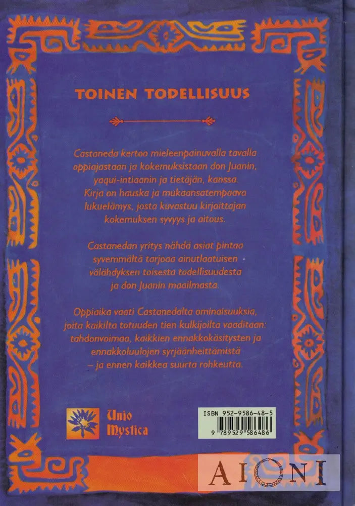 Toinen todellisuus Kirjat