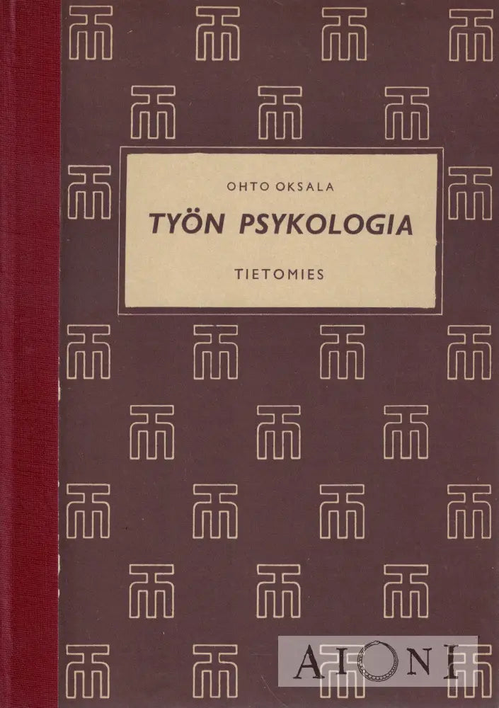 Työn psykologia Kirjat