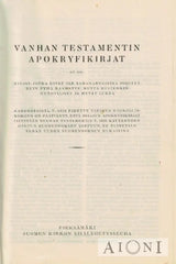 Vanhan testamentin apokryfikirjat Kirjat