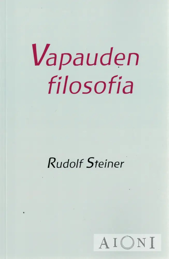 Vapauden filosofia Kirjat