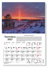 Wanhan ajan Kuukalenteri 2027 - Kalenterit