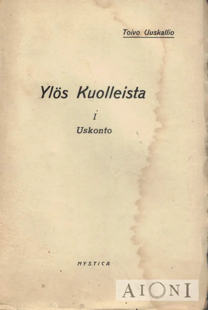 Ylös kuolleista Kirjat